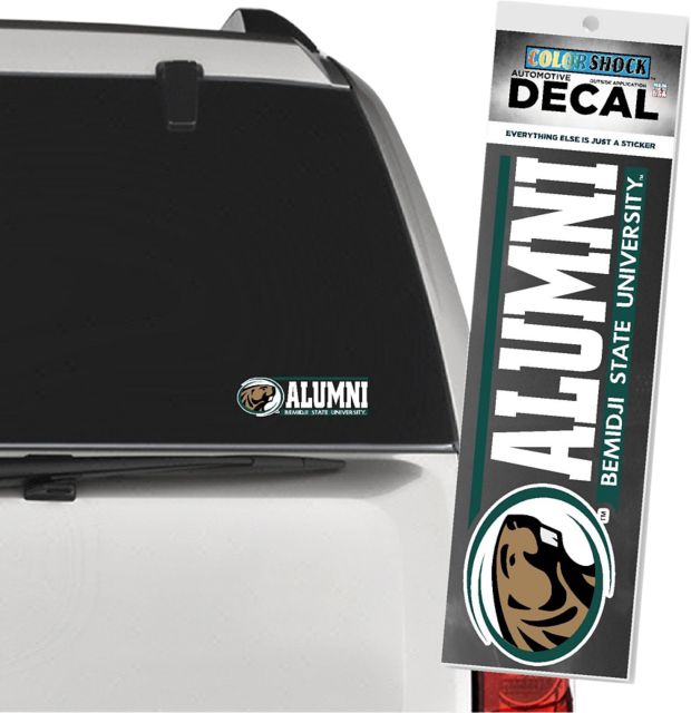 Bemidji State University Beavers Alumni Decal