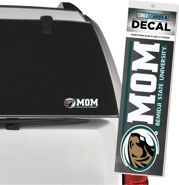 Bemidji State University Beavers Mom Decal