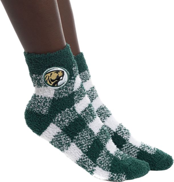 Bemidji State University Buffalo Check Socks