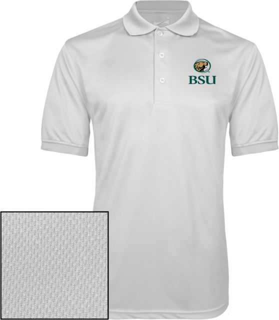 Bemidji State Dry Mesh Polo BSU Beaver - ONLINE ONLY